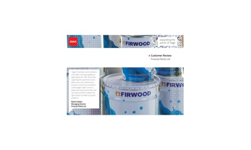 Expandir el mundo de Sage: revisión del cliente Firwood Paints Ltd