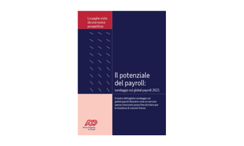 IL Potenziale del nómina: Sondaggio Sul Global Nómina 2021