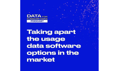 Desarrollar las opciones de software de datos de uso en el mercado